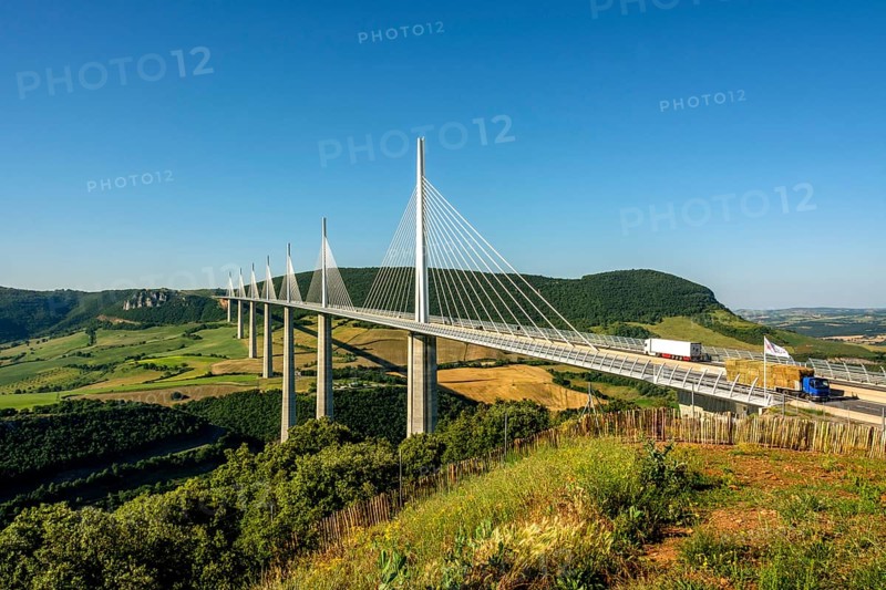 Millau viaduct by architect Norman Foster
