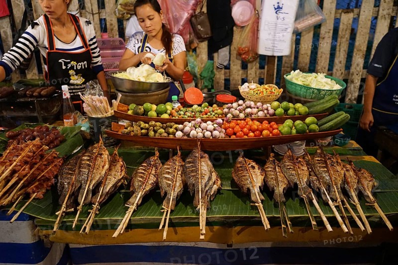 Food stall at the night market