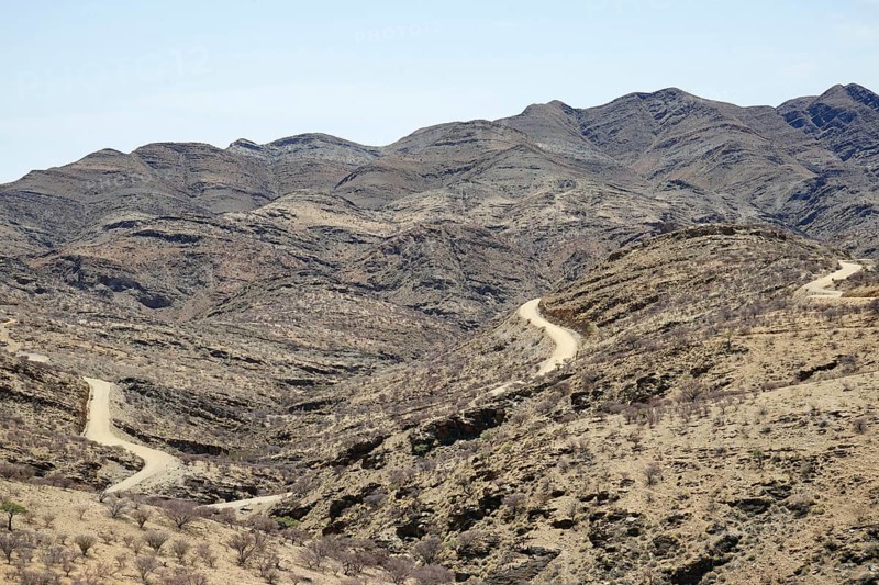 Landscape at Gamsberg Pass