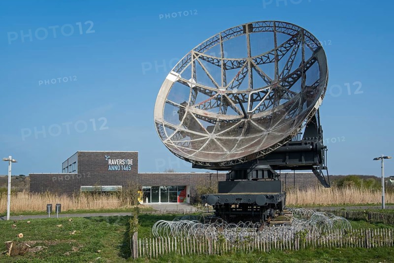 Parabolic antenna of the Wuerzburg Giant radar from the Second World War