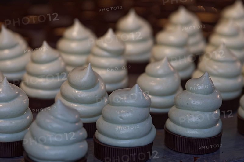 Filling of chocolate marshmallow