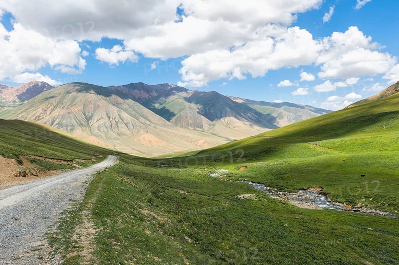 Song-Kol Lake Road