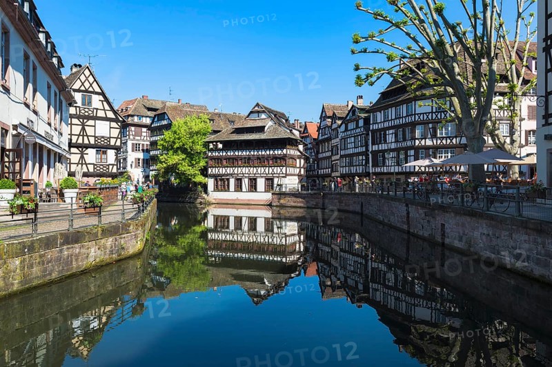 Maison des Tanneurs and half-timbered houses along the ILL canal