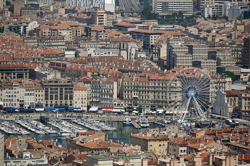 View of Marseille from Notre-Dame de la Garde