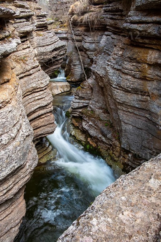 Canyon of Rosomac river also known as Slavinja throat