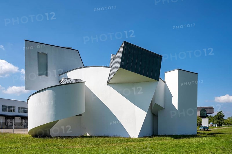 Modern building of towers