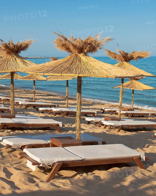 Umbrellas on the beach