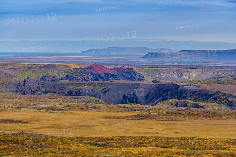 View to the volcano Rauoholar
