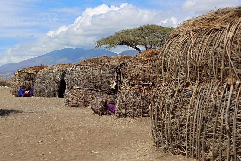 Maasai village