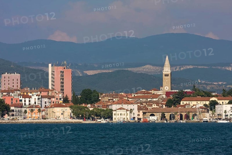 View of the town of Koper