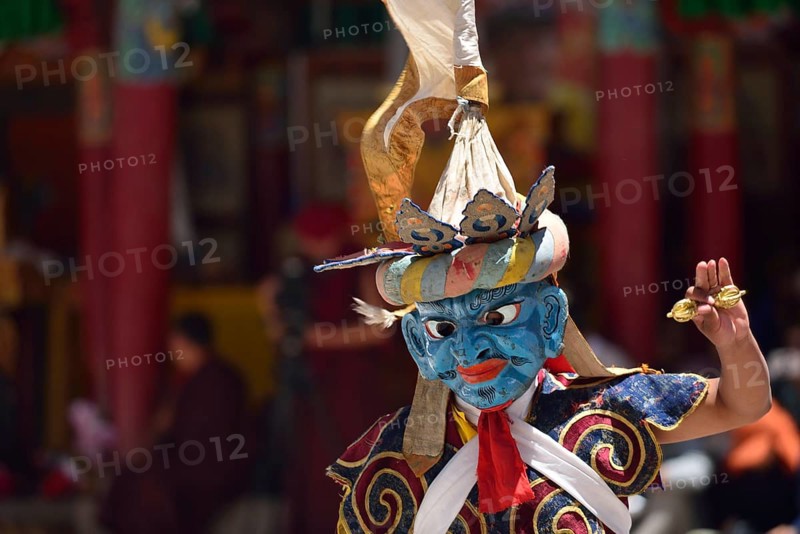 Mask dancers