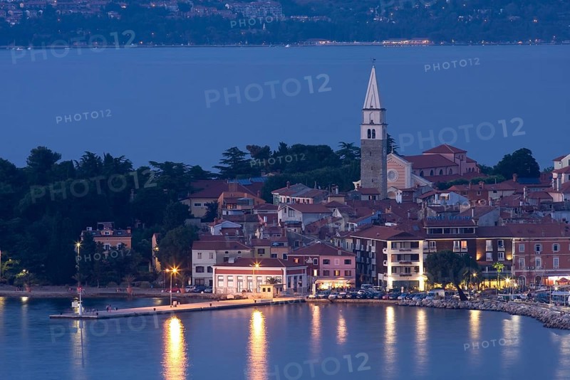 Izola bay and marina