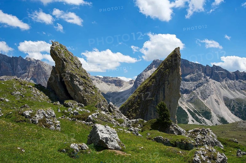 Malga-Alm below the Geislerspitzen