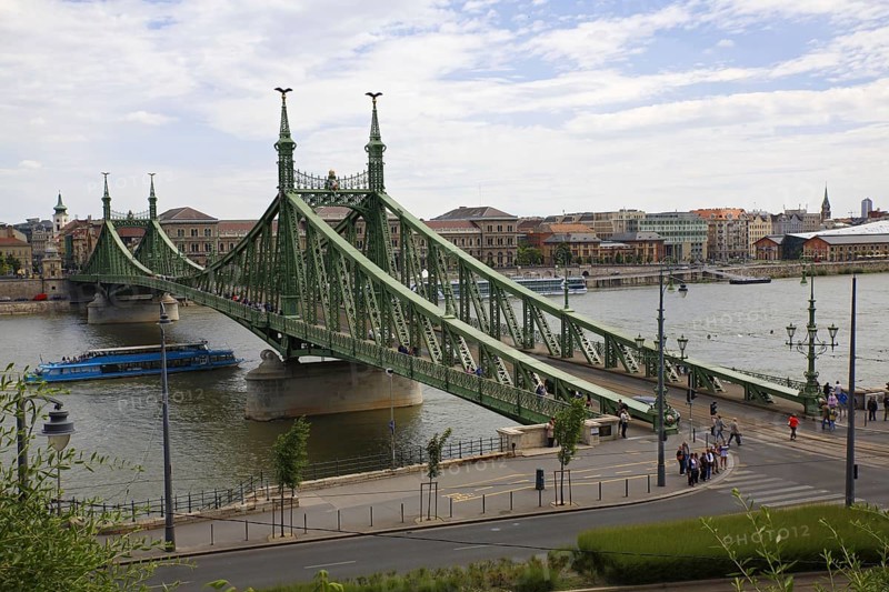 Freedom Bridge over the Danube
