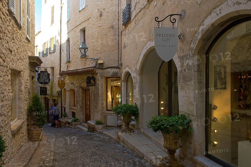 Alley in the old town of Saint Paul de Vence