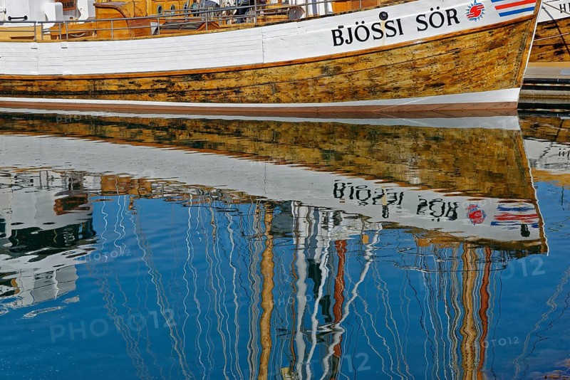 Old fishing boats are used for whale-watching