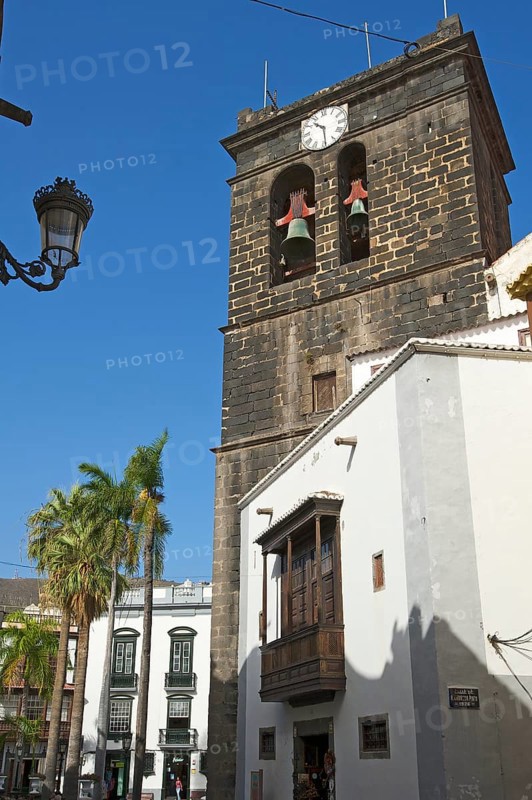 Iglesia de Salvador at the Plaza de Espagna in Santa Cruz de La Palma