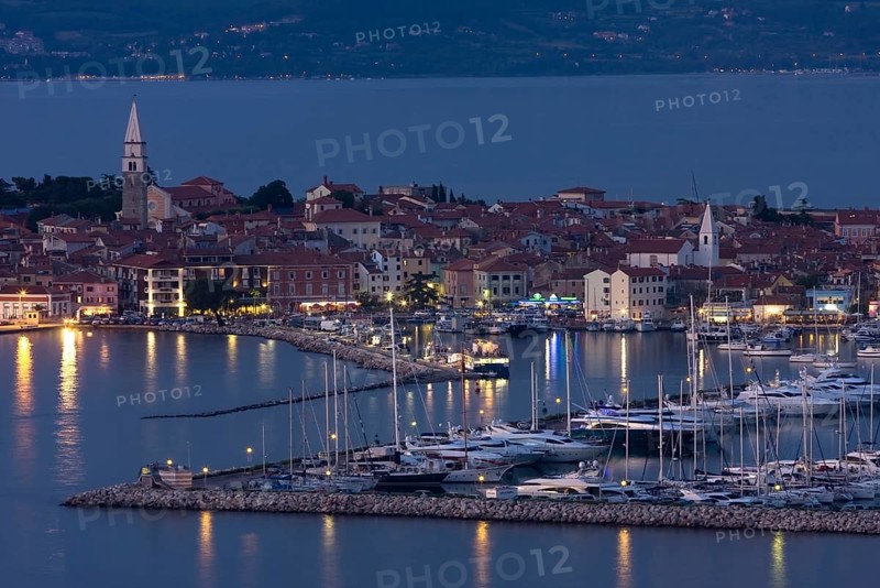 Izola bay and marina