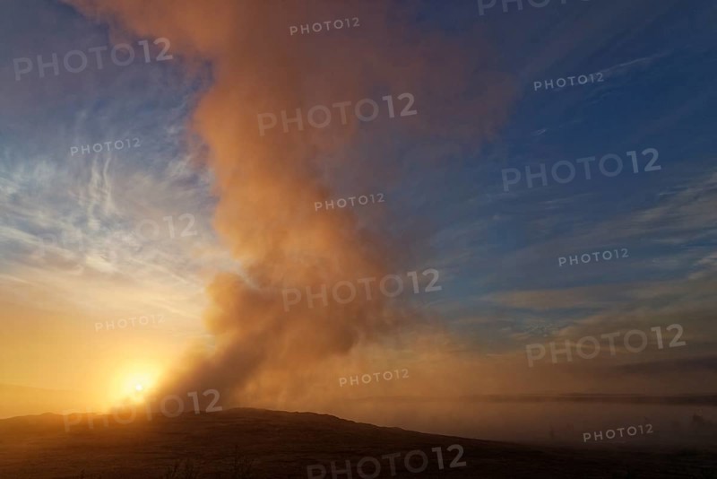 Geyser Stori at sunrise