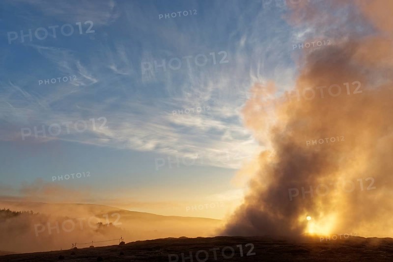 Geyser Stori at sunrise