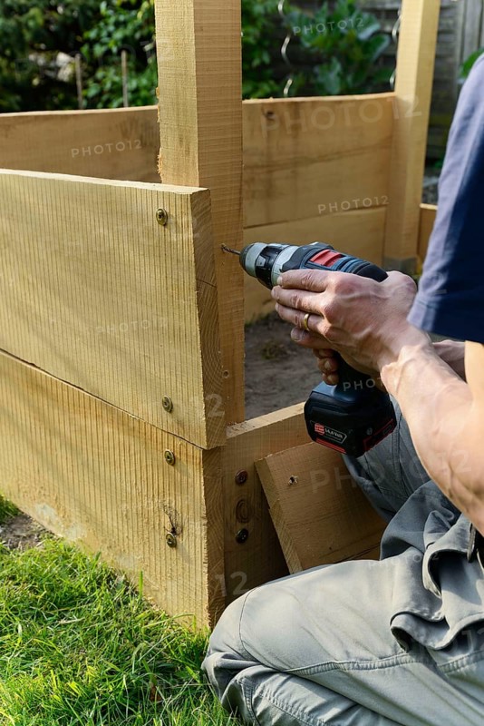 Construction of raised bed