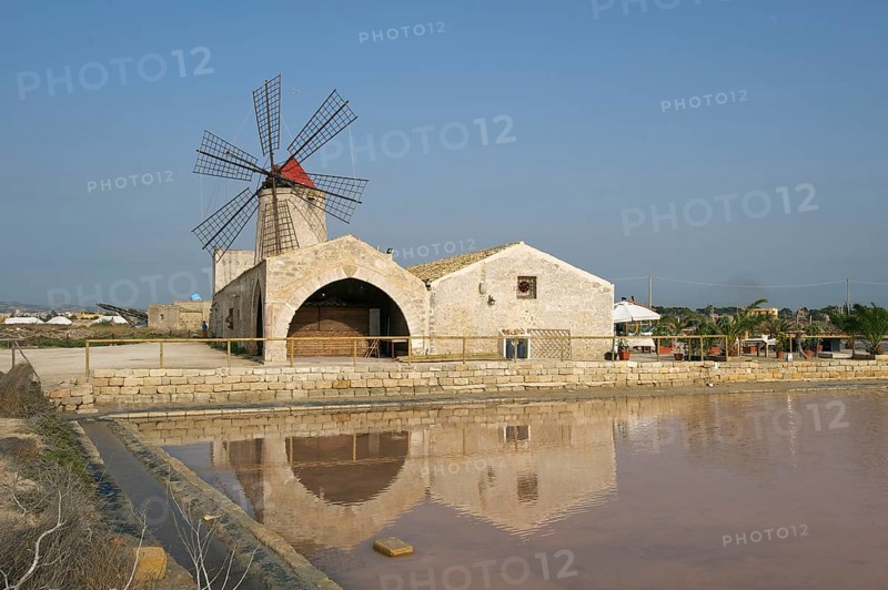 Windmill of a salt works