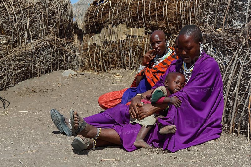 Maasai woman