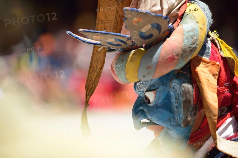 Mask dancers
