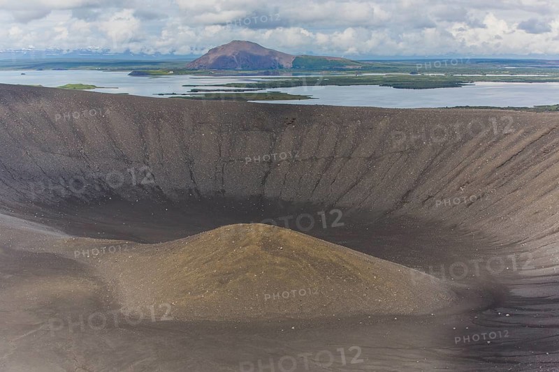 Hverfall ash crater