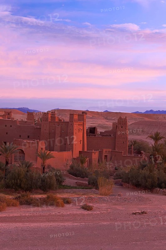 Kasbah Ait Benhaddou at dawn