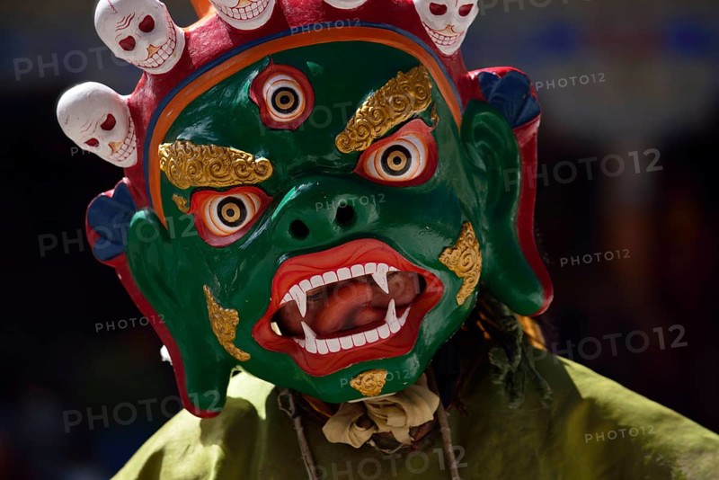 Mask dancers