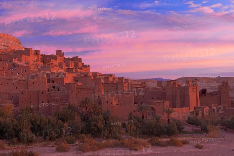 Kasbah Ait Benhaddou at dawn