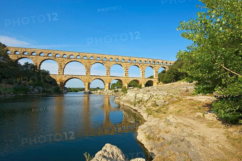 Pont du Gard Aqueduct near Nimes