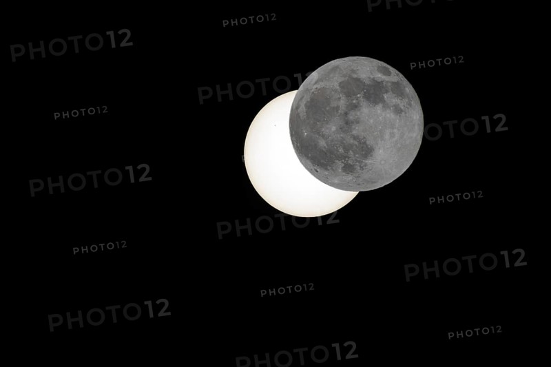 Photomontage solar eclipse