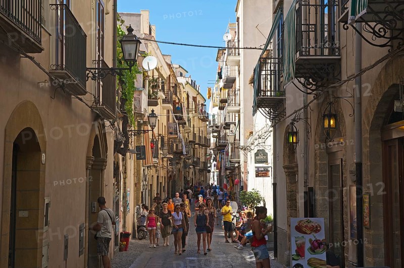 Old town alleys of Cefalu