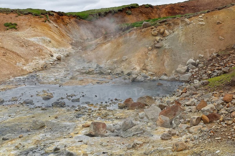High-temperature area Seltun