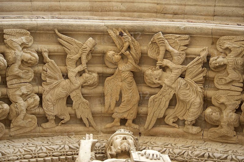 Entrance portal of the Cathedral St. Trophime in Arles