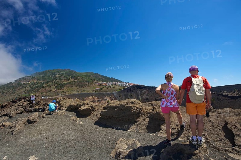 San Antonio Volcano in Monumento Natural de los Volcanes de Teneguia Park