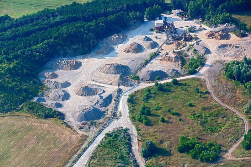 Gravel mining