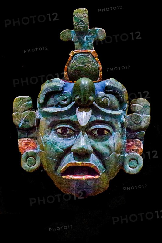 Jade funerary mask