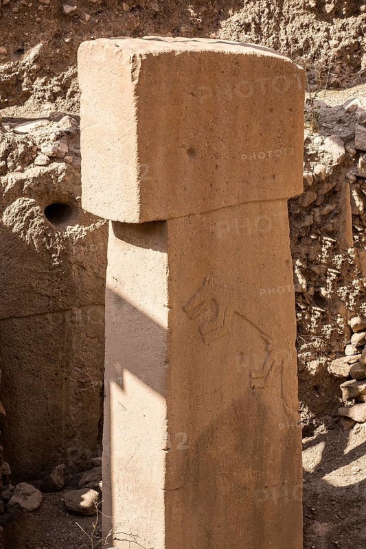 Gobekli Tepe Potbelly Hill is an archaeological site in the Southeast Anatolia region of Sanliurfa