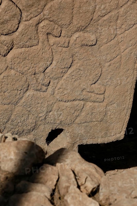Gobekli Tepe Potbelly Hill is an archaeological site in the Southeast Anatolia region of Sanliurfa