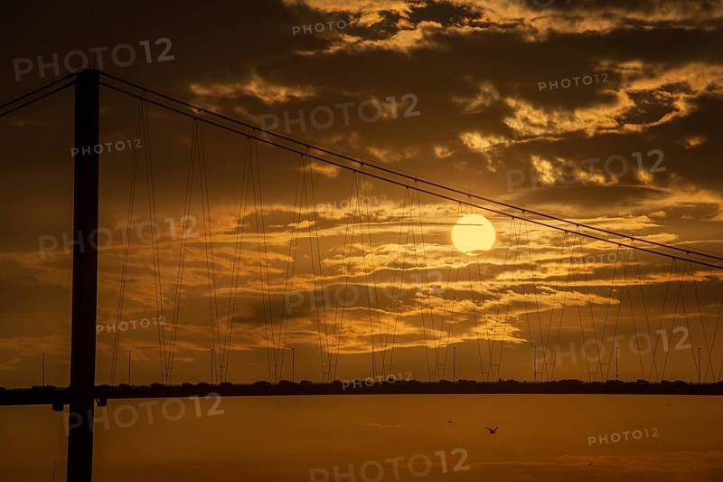 View at sunset from Cengelkoy to Istanbul