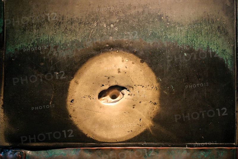 Wish stone in the Haghia Sophia