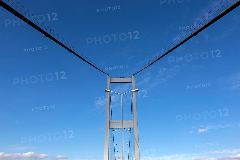 Bosphorus Bridge abutment in Istanbul