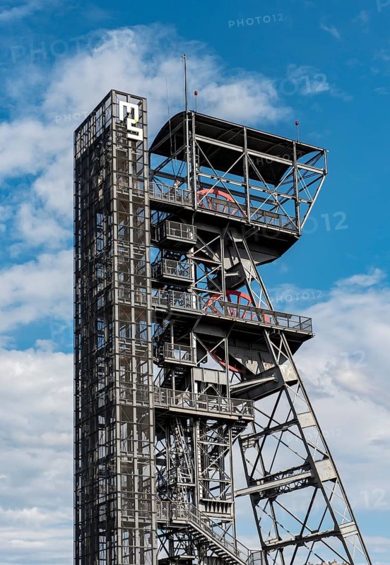 Observation mine shaft tower