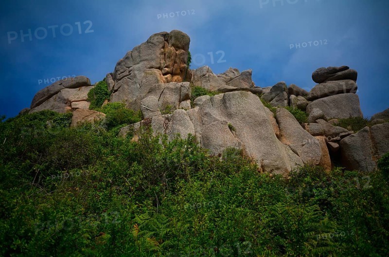 Rocky coast along the Sentier des douaniers