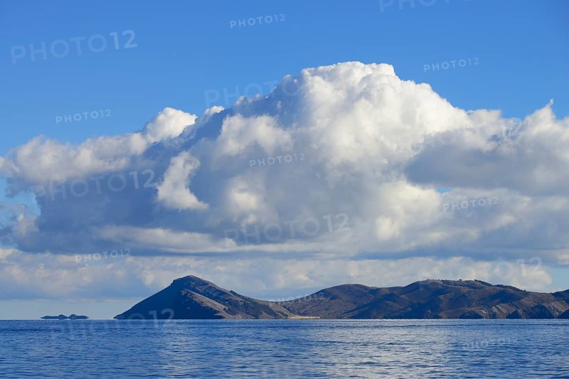 Clouds over Isla del Sol