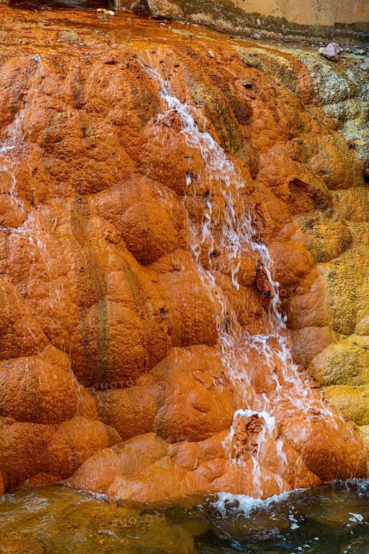 Hot springs in the Pai Mori gorge