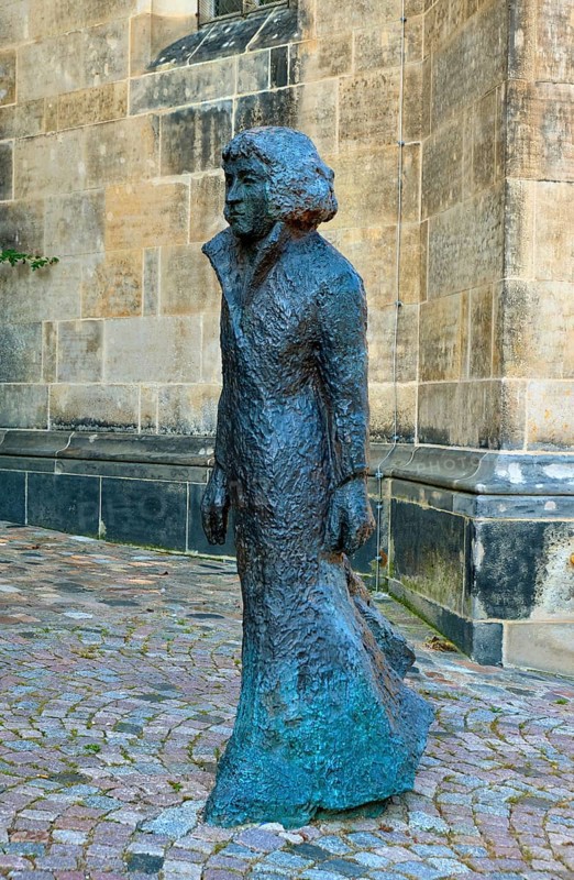Spalatin Monument in front of St Bartholomew's Church